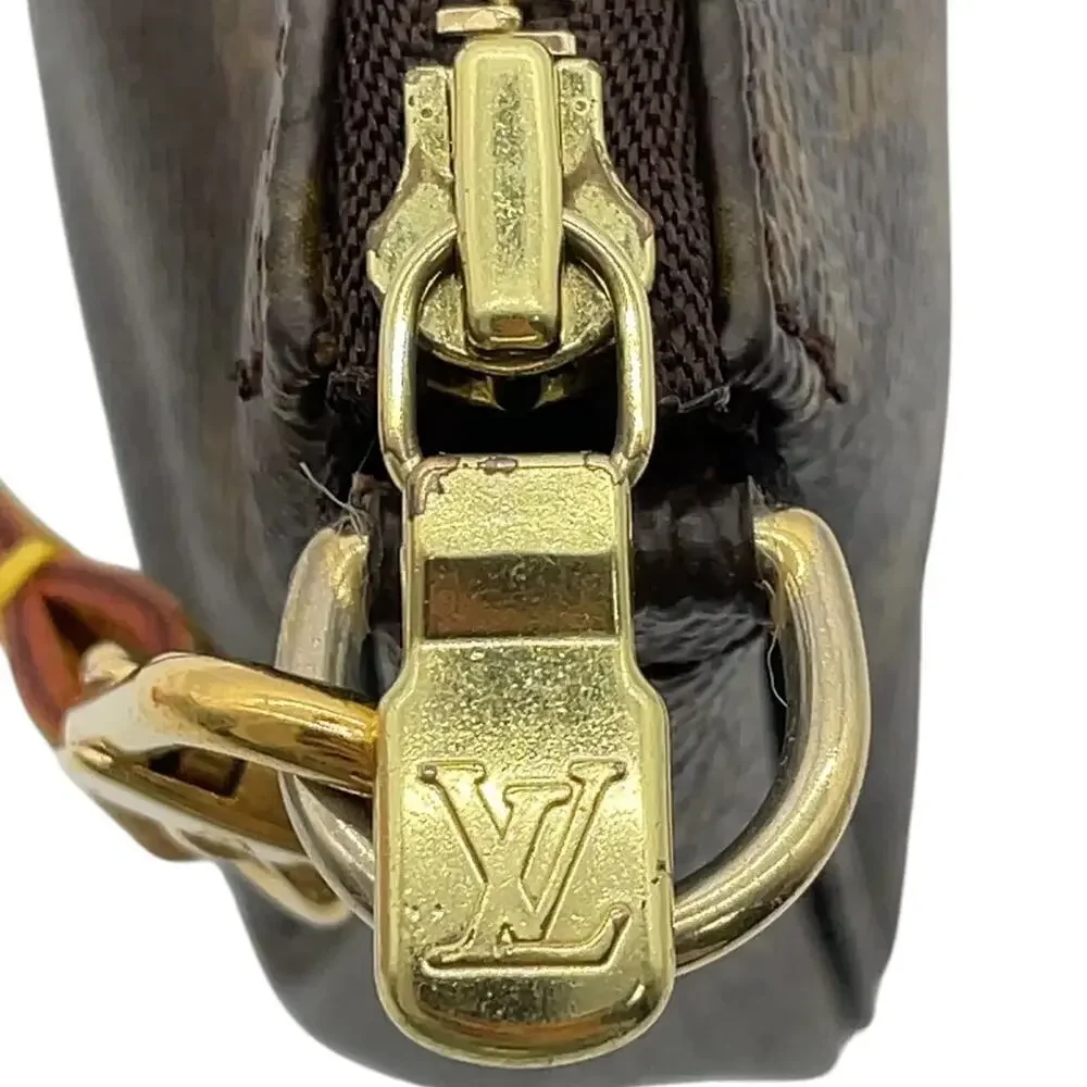 Louis Vuitton Vintage Monogram Pochette Accessories Pouch W/Box Dust Bag - Picture 11 of 15